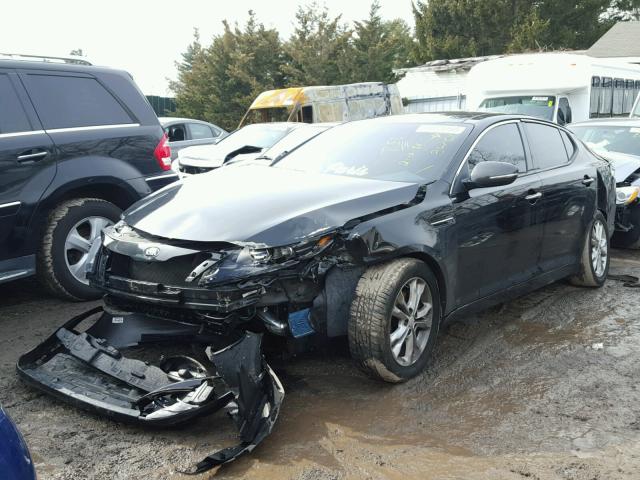 5XXGN4A76DG161329 - 2013 KIA OPTIMA EX BLACK photo 2