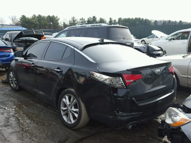 5XXGN4A76DG161329 - 2013 KIA OPTIMA EX BLACK photo 3