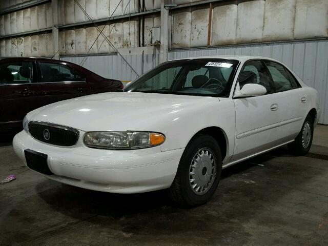 2G4WS52J451134587 - 2005 BUICK CENTURY CU WHITE photo 2