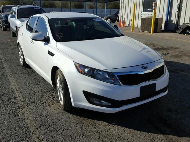 5XXGN4A79DG107443 - 2013 KIA OPTIMA EX WHITE photo 1