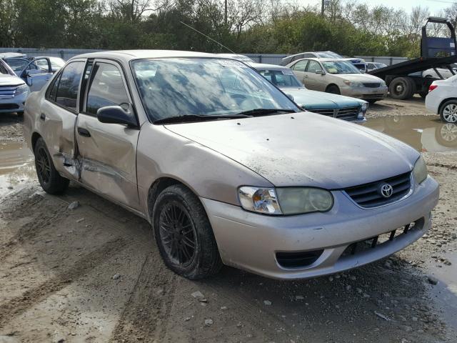 1NXBR12E81Z541476 - 2001 TOYOTA COROLLA CE TAN photo 1