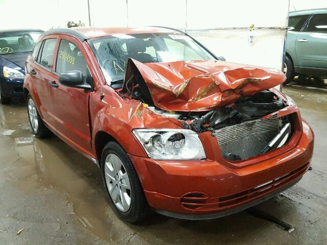 1B3HB48B78D786010 - 2008 DODGE CALIBER SX ORANGE photo 1