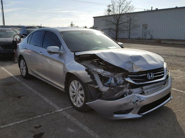 1HGCR3F82EA028743 - 2014 HONDA ACCORD EXL SILVER photo 1