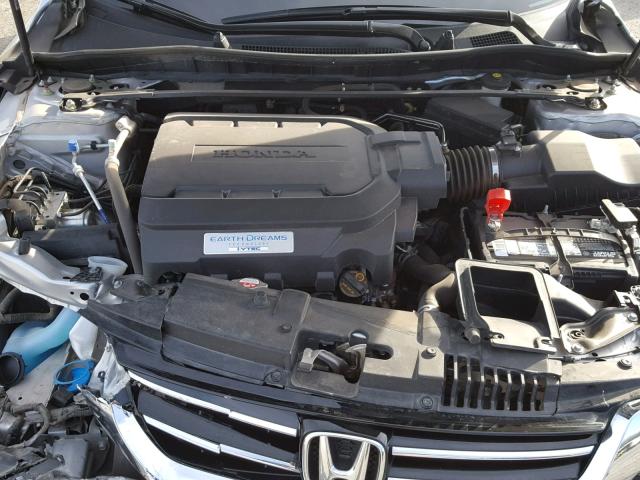 1HGCR3F82EA028743 - 2014 HONDA ACCORD EXL SILVER photo 7