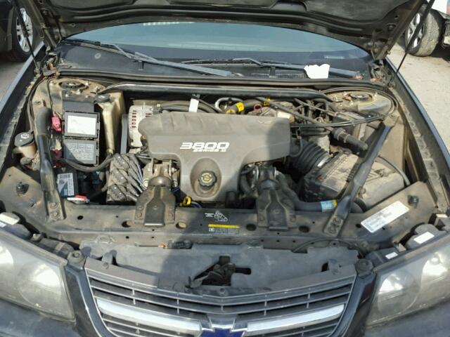 2G1WH55K129169312 - 2002 CHEVROLET IMPALA LS BLACK photo 7