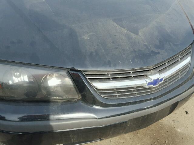 2G1WH55K129169312 - 2002 CHEVROLET IMPALA LS BLACK photo 9