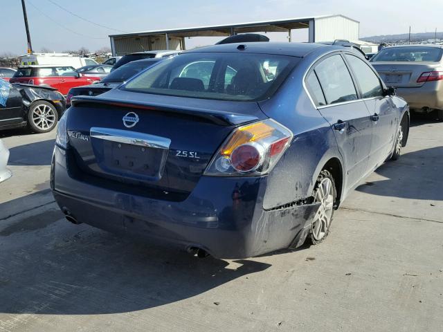 1N4AL2AP9AN439341 - 2010 NISSAN ALTIMA BAS BLUE photo 4