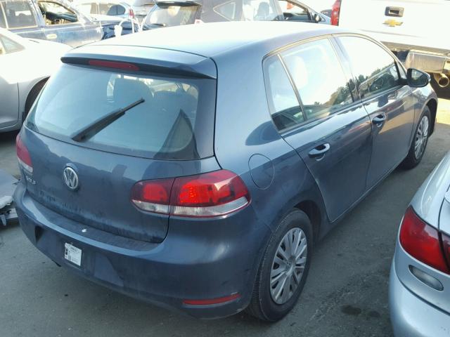 WVWDB7AJ7DW141663 - 2013 VOLKSWAGEN GOLF 蓝色 照片 4