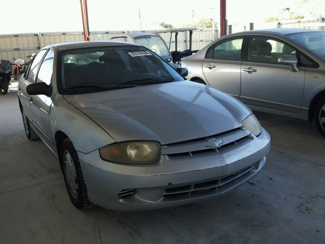 1G1JF52F737169521 - 2003 CHEVROLET CAVALIER L SILVER photo 1