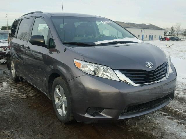 5TDKK3DC9ES508478 - 2014 TOYOTA SIENNA LE GRAY photo 1