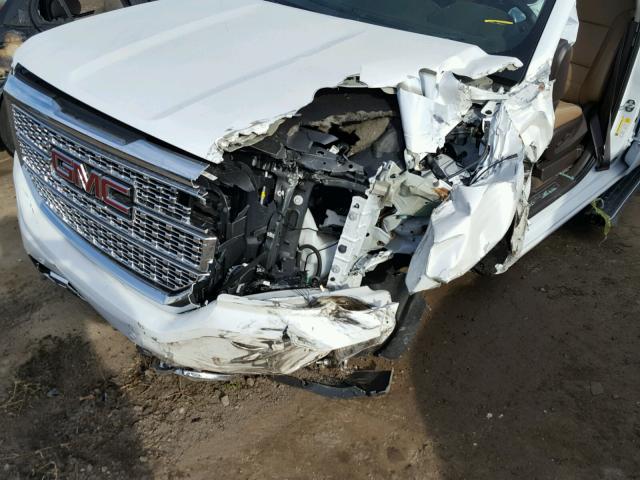 3G102PEJ0JG208074 - 2018 GMC SIERRA K15 WHITE photo 9