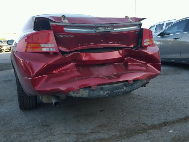 2B3HD56G12H229330 - 2002 DODGE INTREPID E RED photo 9