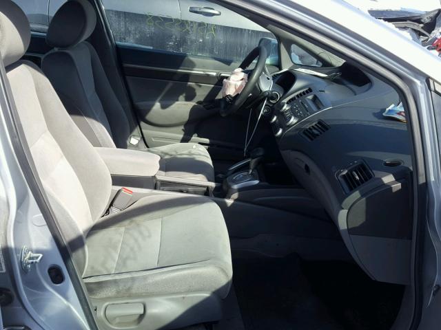 1HGFA16836L118885 - 2006 HONDA CIVIC EX ვერცხლისფერი ფოტო 5