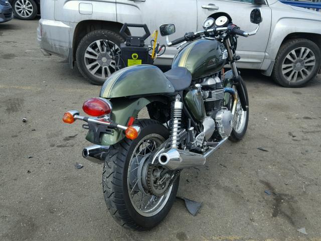 SMT920K19ET650654 - 2014 TRIUMPH MOTORCYCLE THRUXTON GREEN photo 4