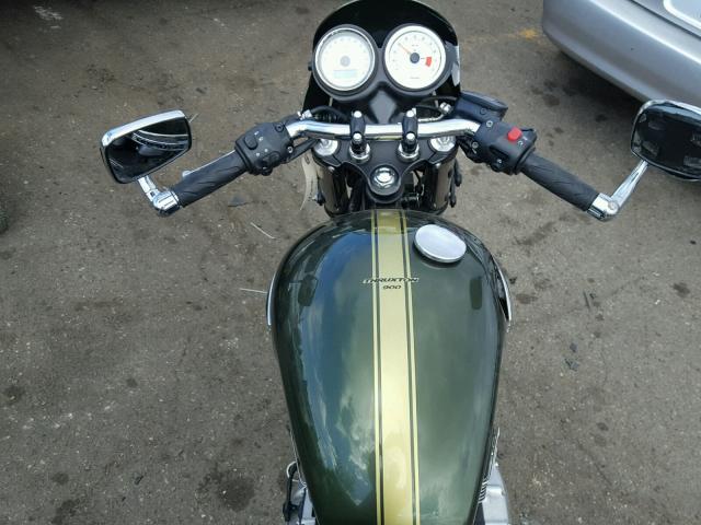 SMT920K19ET650654 - 2014 TRIUMPH MOTORCYCLE THRUXTON GREEN photo 5