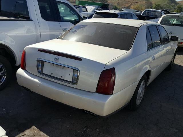 1G6KD54Y02U183408 - 2002 CADILLAC DEVILLE WHITE photo 4