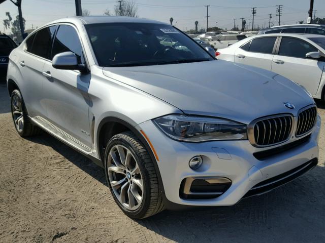 5UXKU2C52F0F95864 - 2015 BMW X6 XDRIVE3 SILVER photo 1