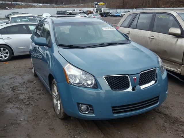 5Y2SM67029Z438128 - 2009 PONTIAC VIBE BLUE photo 1