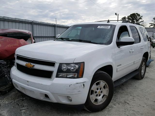 1GNSCBE02ER131736 - 2014 CHEVROLET TAHOE C150 WHITE photo 2