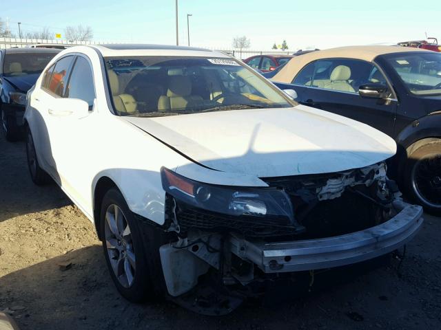 19UUA8F52DA010272 - 2013 ACURA TL TECH WHITE photo 1