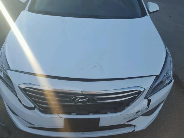 5NPE24AFXGH340151 - 2016 HYUNDAI SONATA SE WHITE photo 9