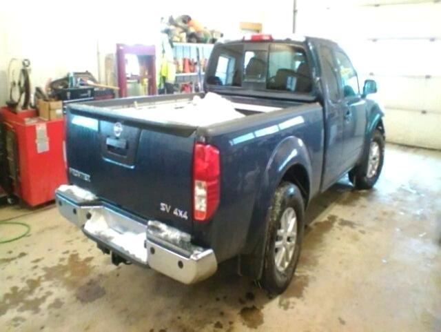 1N6AD0CW5HN743418 - 2017 NISSAN FRONTIER S BLUE photo 4