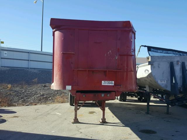 ST1319 - 1977 TRAIL KING TRAILER RED photo 2