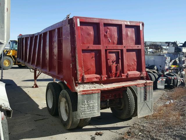 ST1319 - 1977 TRAIL KING TRAILER RED photo 4