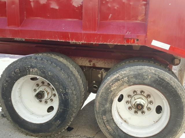 ST1319 - 1977 TRAIL KING TRAILER RED photo 8