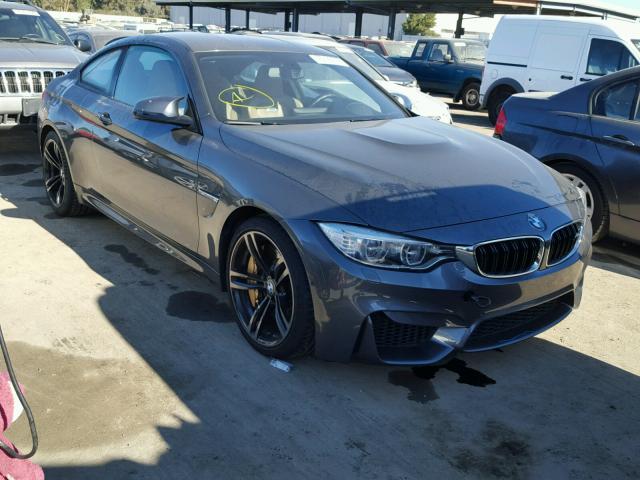 WBS3R9C54FK330809 - 2015 BMW M4 GRAY photo 1