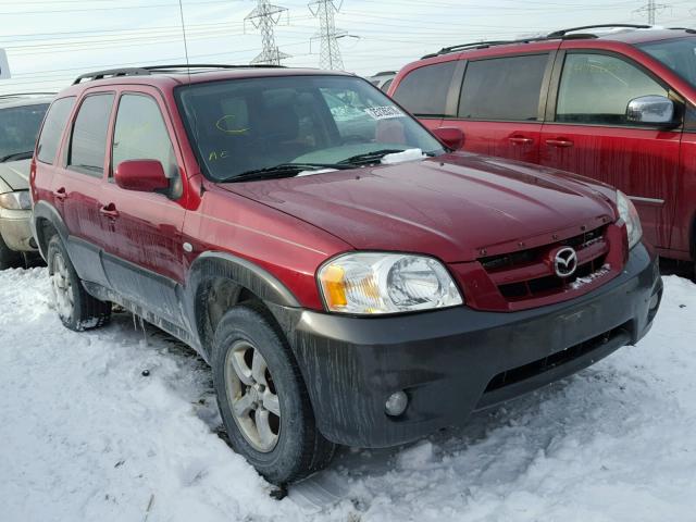 4F2YZ94186KM04208 - 2006 MAZDA TRIBUTE S RED photo 1