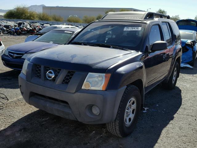 5N1AN08U46C516023 - 2006 NISSAN XTERRA OFF BLUE photo 2