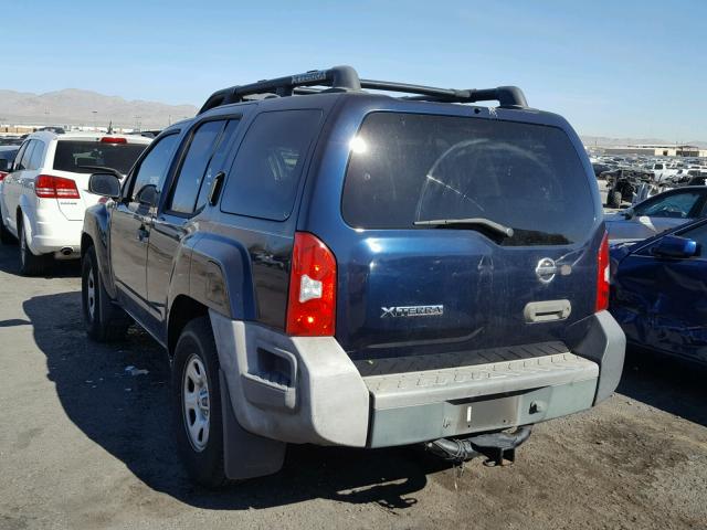 5N1AN08U46C516023 - 2006 NISSAN XTERRA OFF BLUE photo 3