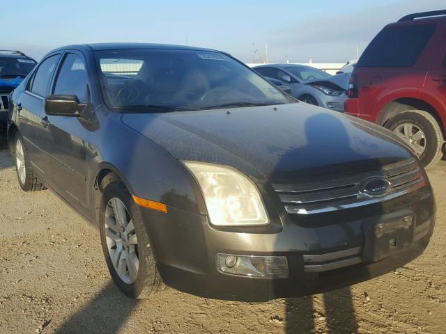 3FAFP08166R193515 - 2006 FORD FUSION SEL GRAY photo 1