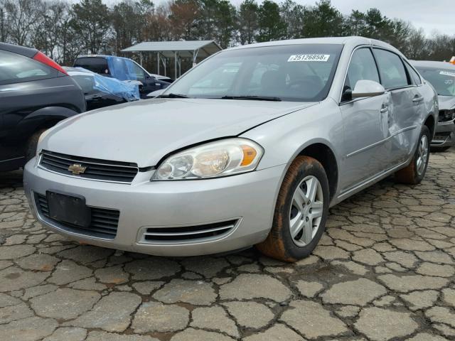 2G1WB55K669269087 - 2006 CHEVROLET IMPALA LS SILVER photo 2