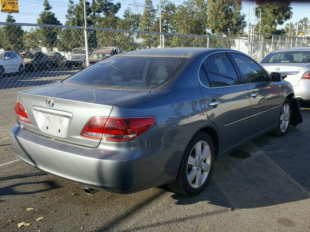 JTHBA30G765154218 - 2006 LEXUS ES 330 BLUE photo 4