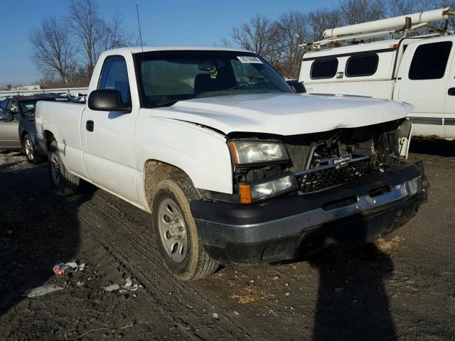 1GCEC14VX6E288775 - 2006 CHEVROLET SILVERADO WHITE photo 1