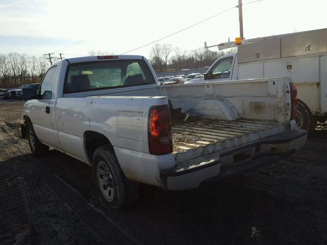 1GCEC14VX6E288775 - 2006 CHEVROLET SILVERADO WHITE photo 3