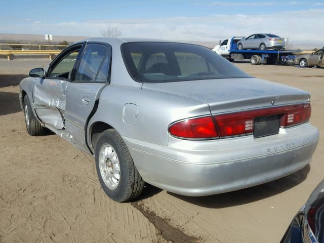 2G4WS52JX21249626 - 2002 BUICK CENTURY CU SILVER photo 3