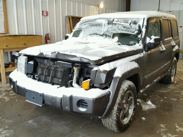 1J8HG48K86C330674 - 2006 JEEP COMMANDER ნაცრისფერი ფოტო 2