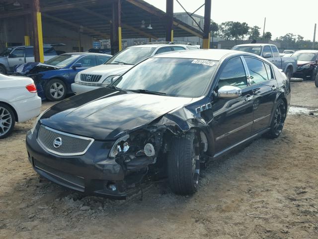 1N4BA41E47C862904 - 2007 NISSAN MAXIMA SE BLACK photo 2