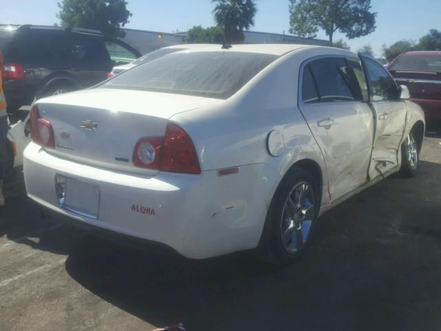 1G1ZD5E04AF267411 - 2010 CHEVROLET MALIBU 2LT WHITE photo 4