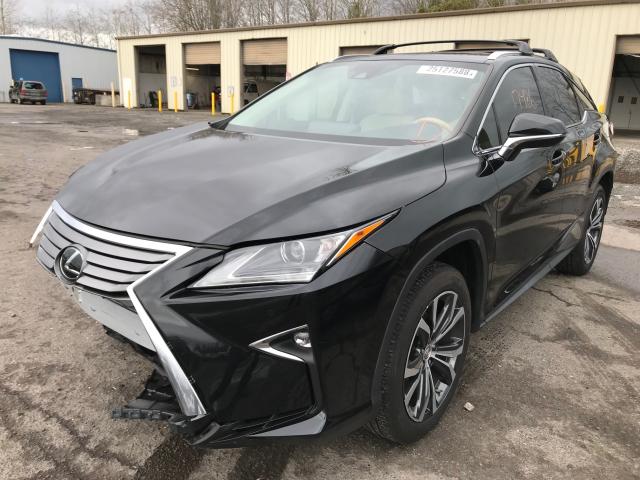 JTJBZMCA9G2011200 - 2016 LEXUS RX 350 BLACK photo 2