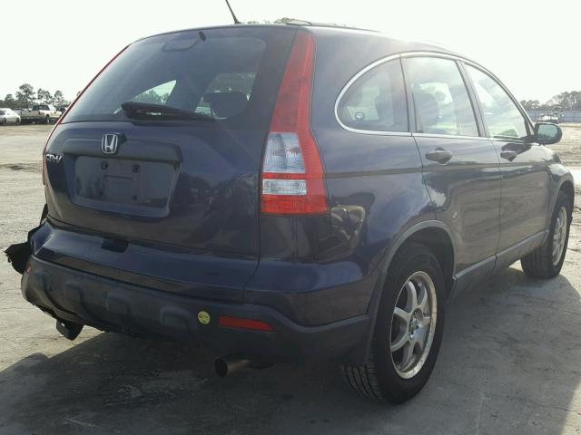 JHLRE48307C050200 - 2007 HONDA CR-V LX BLUE photo 4