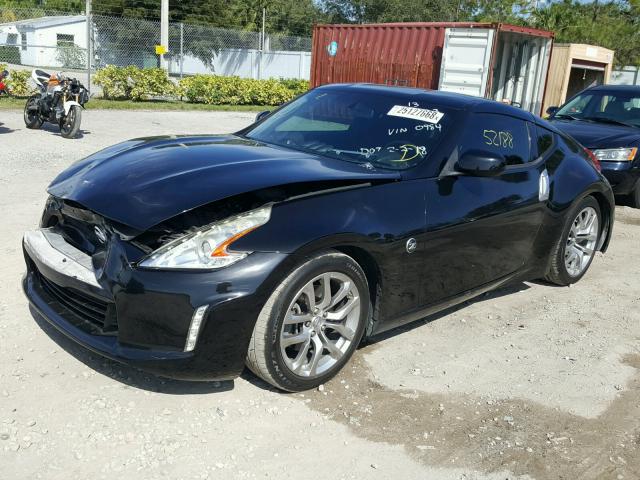 JN1AZ4EH3DM880984 - 2013 NISSAN 370Z BASE BLACK photo 2