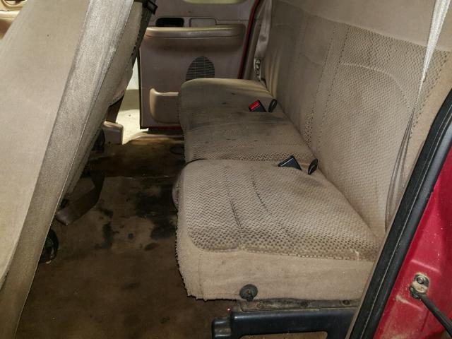 1FTZX1720XNA13991 - 1999 FORD F150 Բորդո լուսանկար 6