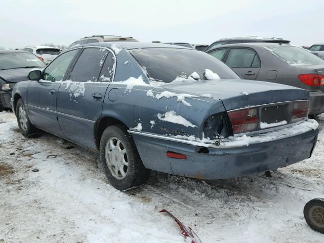 1G4CW54K824151079 - 2002 BUICK PARK AVENU BLUE photo 3