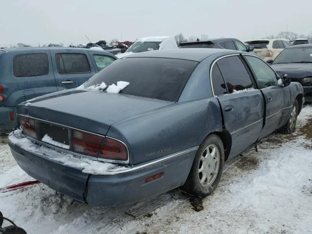 1G4CW54K824151079 - 2002 BUICK PARK AVENU BLUE photo 4