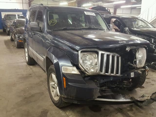 1J8GN58K58W289297 - 2008 JEEP LIBERTY LI BLUE photo 1