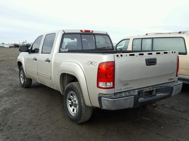 3GTEK13C79G214455 - 2009 GMC SIERRA K15 BEIGE photo 3